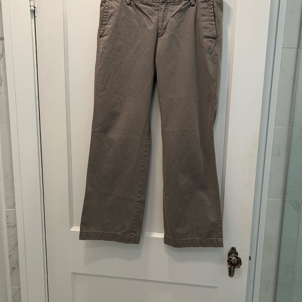 GAP Grey Straight Leg Pants